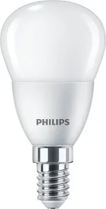LED žárovka koule E14 P45 4.9W = 40W 470lm 6500K Studená bílá PHILIPS PHICLAH1065