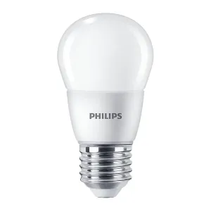LED žárovka LED svíčka E27 P48 7W = 60W 806 lm 2700K Teplá bílá PHILIPS PHICLAH0030 #3815546