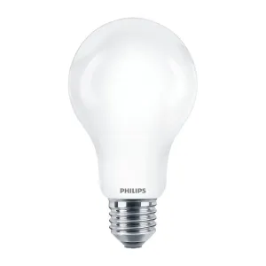 Philips 8718699764616 LED žárovka 1x17,5W E27 2452lm 6500K studené denní světlo, matná bílá, EyeComfort