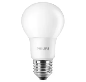 LED žárovka LED E27 A60 5W = 40W 470lm 6500K Studená bílá 200° PHILIPS PHILED00127F