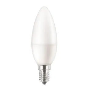 LED žárovka LED E14 Svíčka 5W = 40W 470lm 6500K Studená bílá PHILIPS PHICORG0025