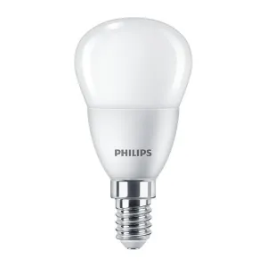 LED žárovka LED E14 5W = 40W 470lm 2700K Teplá bílá Koule PHILIPS PHLED3411
