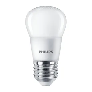 LED žárovka LED E27 5W = 40W 470lm 2700K Teplá bílá Koule PHILIPS PHLED3521