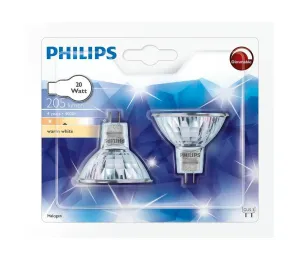 Philips SADA 2x Průmyslová žárovka GU5,3/20W/12V 3000K - Philips