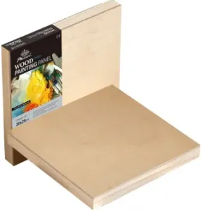 Dřevěná deska pro malbu 23mm – 20x20cm