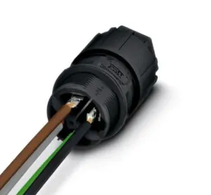 Phoenix Contact 1582163 Cir Cable, Quickon-Free End, 3+Pe, 500Mm