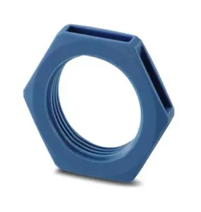 Phoenix Contact 1049831 Nut For Circular Connectors, Ppe, Blue