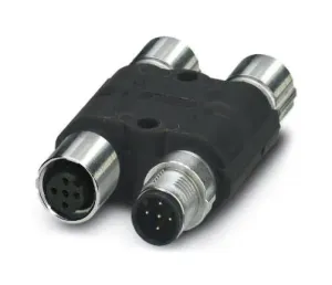 Phoenix Contact 1417414 Sensor Splitter, M12 Plug/rcpt-2 X Rcpt