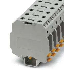 Phoenix Contact 3247400 Dinrail Terminal Block, 2Way, 00Awg, Gry