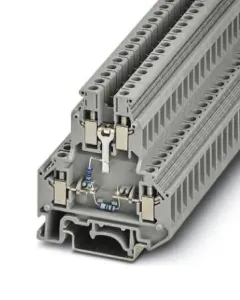 Phoenix Contact 3070613 Din Rail Tb, Component, 4Way, 12Awg