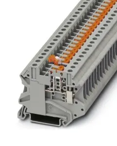 Phoenix Contact 3046141 Din Rail Tb, Knife Disconnect, 2P, 10Awg