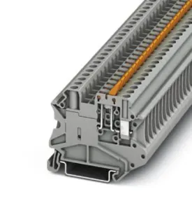 Phoenix Contact 3046144 Din Rail Tb, Knife Disconnect, 2P, 10Awg