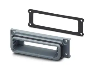 Phoenix Contact 1689750 D-Sub Panel Mounting Frame, Size 2, Pa