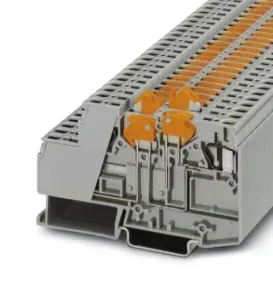 Phoenix Contact 3005808 Din Rail Tb, Knife Disconnect, 3P, 12Awg