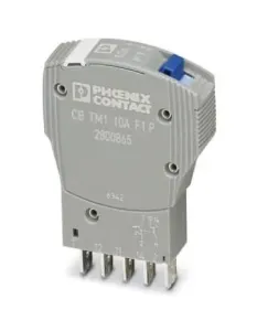 Phoenix Contact 2800865 Thermomagnetic Ckt Breaker, 1P, 10A/240V