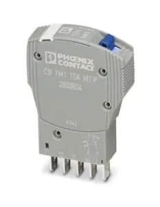 Phoenix Contact 2800854 Thermomagnetic Ckt Breaker, 1P, 10A/240V