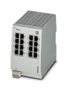 Phoenix Contact 2702903 Ethernet Switch, 16Port, 10/100Mbps