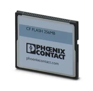 Phoenix Contact Cf Flash 256Mb Pdpi Pro Prog/config Mem Crd W/license Key, 256Mb