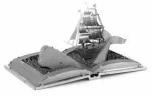 Metal Earth 3D kovový model Moby Dick Book Sculpture