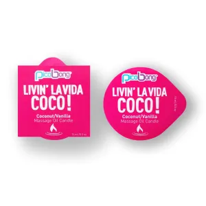 Picobong Livin´ la vida COCO! – masážna sviečka (kokos-vanilka)