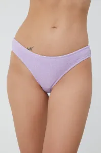 Plavkové kalhotky Pieces Vivian fialová barva #2015945