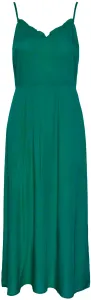 Pieces Dámské šaty PCNYA Long Line Fit 17135286 Pepper Green L