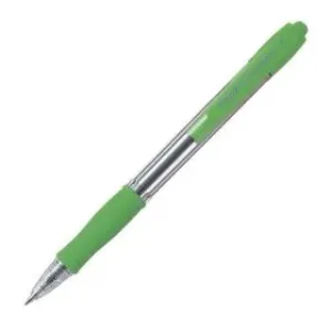 Kuličkové pero Pilot Super Grip světle zelené