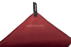 Ručník Pinguin Micro Logo 40 x 80 cm, červený