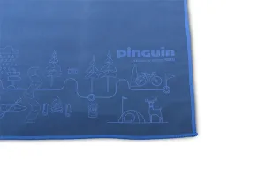 Ručník Pinguin Micro Map 40 x 40 cm, modrý