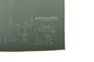 Ručník Pinguin Micro Map 40 x 40 cm, šedý
