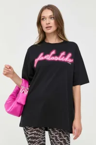 Bavlněné tričko Pinko černá barva, 101704.A1AZ #6087768
