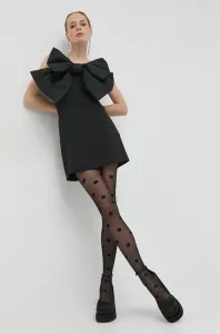 Šaty Pinko černá barva, mini