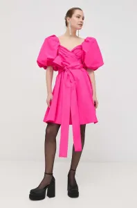 Šaty Pinko fialová barva, mini #4313871