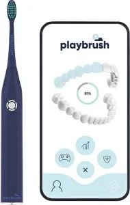 Sonický elektrický kartáček na zuby Playbrush Smart One Navy, námořnická