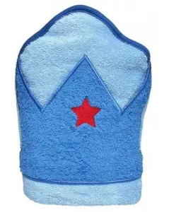 Playgro - Dětská osuška s kapucí modrá