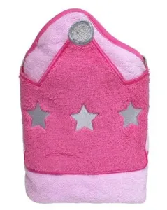 Playgro - Dětská osuška s kapucí růžová