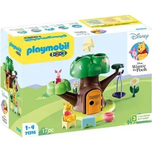 Playmobil 71316 1.2.3 & Disney: Domeček na stromě Medvídka Pú a Prasátka