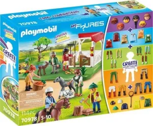 Playmobil® My Figures 70978 Ranč s koňmi
