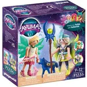 Playmobil Ayuma 71236 Crystal- a Moon Fairy s tajemnými zvířaty