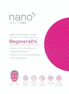 Regenerační pleťová maska z nanovláken