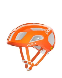 POC Cyklistická přilba - VENTRAL AIR MIPS - bílá/oranžová (56–61 cm)
