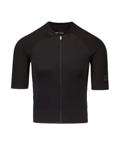 POC Cyklistický dres s krátkým rukávem - AERO-LITE ROAD - černá L