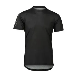 POC Cyklistický dres s krátkým rukávem - MTB PURE TEE - černá XL