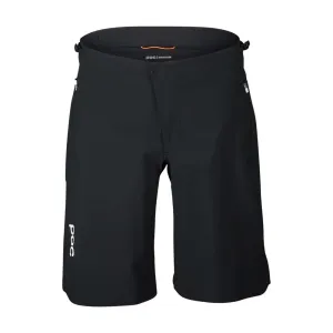 POC Cyklistické kalhoty krátké bez laclu - ESSENTIAL ENDURO W - černá XL