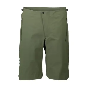 POC Cyklistické kalhoty krátké bez laclu - ESSENTIAL ENDURO - zelená #4714259