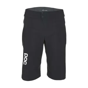 POC Cyklistické kalhoty krátké bez laclu - ESSENTIAL MTB - černá XL