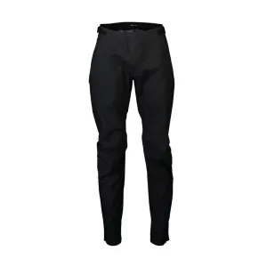 POC Cyklistické kalhoty dlouhé bez laclu - MOTION RAIN - černá XL