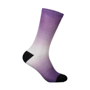 POC Cyklistické ponožky klasické - ESSENTIAL PRINT - fialová L #4714089