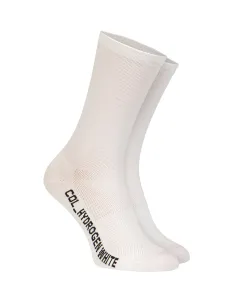 POC Cyklistické ponožky klasické - VIVIFY - bílá M