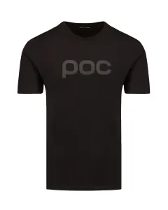POC Cyklistické triko s krátkým rukávem - TEE - černá L